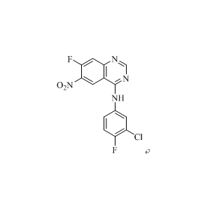 N-(3-氯-4-氟苯基)-7-氟-6-硝基-4-喹唑啉胺