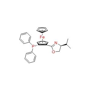 (2R)-1-[(4S)-4,5-二氢-4-(1-甲基乙基)-2-噁唑基]-2-(二苯基膦)二茂铁