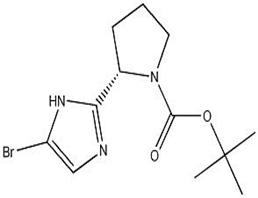 (S)-2-(5-溴-1H-咪唑-2-基)吡咯烷-1-羧酸叔丁酯