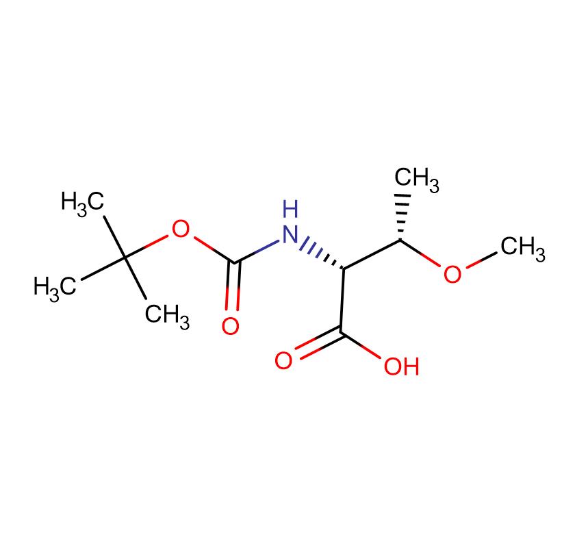 CAS#544480-14-0 Boc-O-甲基-(2R 3S)-苏氨酸  (2R,3S)-2-{[(tert-butoxy)carbonyl]amino}-3-methoxybutanoic acid