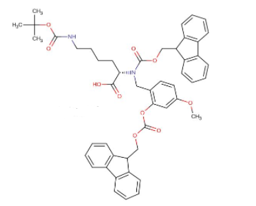 Fmoc-(Fmoc-Hmb)-Lys(Boc)-OH；166881-56-7合成; 166881-56-7供应商; 166881-56-7生产商; 166881-56-7价格;