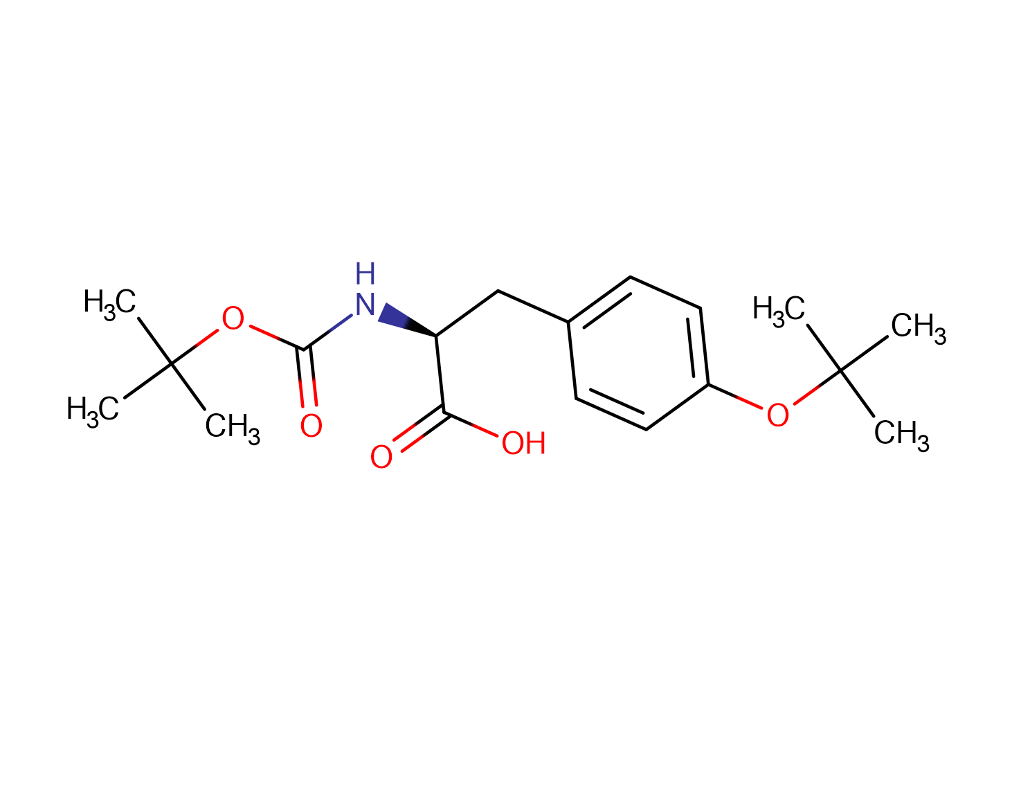 Boc-L-Tyr(tBu)-OH  /  Boc-Tyr(tBu)-OH