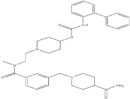 1-(2-(Benzyl(methyl)amino)ethyl)piperidin-4-yl [1,1'-biphenyl]-2-ylcarbamate