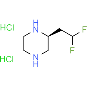 (S)-2-(2,2-difluoroethyl)piperazine dihydrochloride