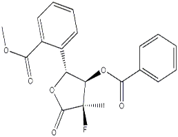 (2R)-2-脱氧-2-氟-2-甲基-D-赤式戊糖酸 GAMMA-内酯 3,5-二苯甲酸酯