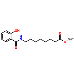 8-(2-羟基苯甲酰胺基)辛酸钠