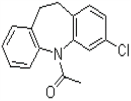 3-氯-5-乙酰基-10,11-二氢-5H-二苯并[b,f]氮杂卓