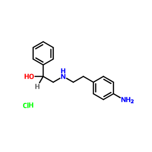 (ALPHAR)-ALPHA-[[[2-(4-氨基苯基)乙基]氨基]甲基]苯甲醇盐酸盐