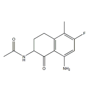 N-(8-氨基-6-氟-5-甲基-1-氧代-1,2,3,4-四氢萘-2-基)乙酰胺