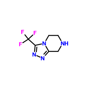 3-(三氟甲基)-5,6,7,8-四氢-[1,2,4]三唑并[4,3-a]吡嗪盐酸盐