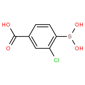 4-羧基-2-氯苯硼酸