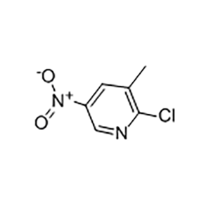 2-氯-3-甲基-5-硝基吡啶