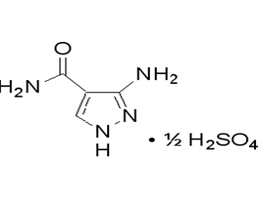 3-氨基-4-甲酰胺基吡唑半硫酸盐