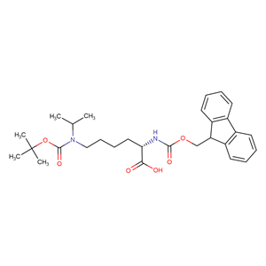 N-芴甲氧羰基-N'-叔丁氧羰基-N'-异丙基-L-赖氨酸