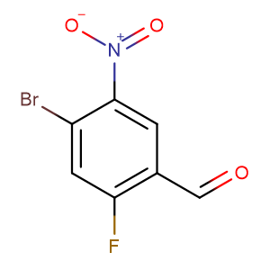4-溴-2-氟-5-硝基苯甲醛