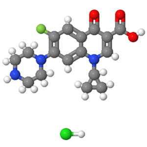 86483-48-9；环丙沙星盐酸盐