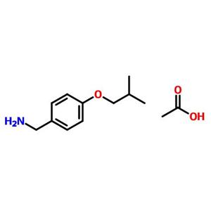 4-异丁氧基苄胺醋酸盐