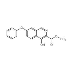 4-羟基-7-苯氧基-3-异喹啉羧酸甲酯