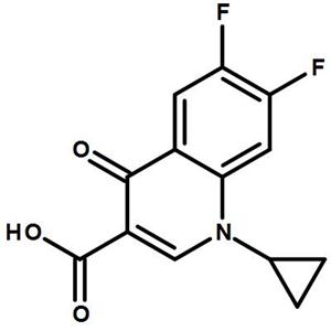 1-环丙基-6,7-二氟-1,4-二氢-4-氧代-3-喹啉甲酸