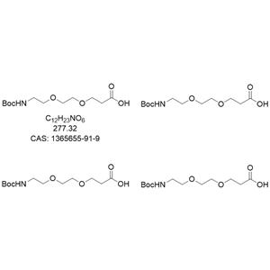 2,2-二甲基-4-氧代-3,8,11-三氧杂-5-氮杂十四烷-14-酸