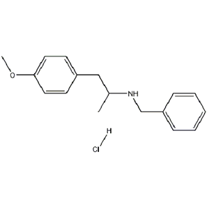 4-甲氧基-ALPHA-甲基-N-(苯甲基)苯乙胺盐酸盐