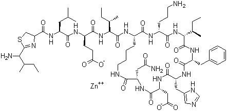 CAS # 1405-89-6, Zinc bacitracin, Bacitracin zinc salt