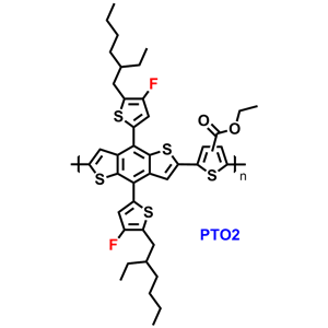 有机光电子聚合物给体PTO2