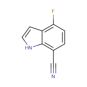 4-氟-1H-吲哚-7-甲腈