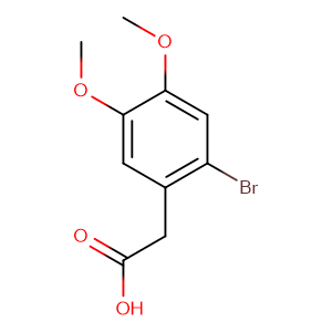 2-溴-4，5-甲氧基苯乙酸