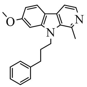 7-methoxy-1-methyl-9-(3-phenylpropyl)-9H-pyrido[3,4-b]indole