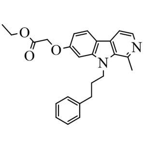ethyl 2-((1-methyl-9-(3-phenylpropyl)-9H-pyrido[3,4-b]indol-7-yl)oxy)acetate