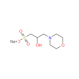 3-(N-吗啉基)-2-羟基丙磺酸钠