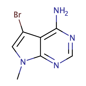 5-溴-7-甲基-4-氨基吡咯[2,3-d]嘧啶
