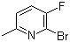 CAS 登录号：374633-36-0, 2-溴-3-氟-6-甲基吡啶