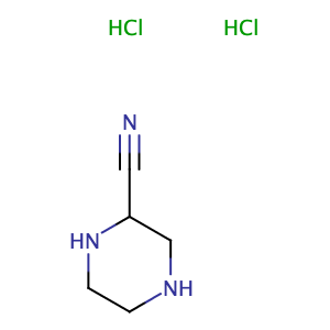 2-氰基哌嗪双盐酸盐