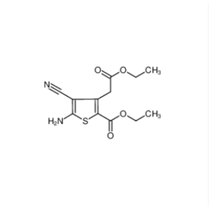 5-氨基-4-氰基-3-(2-乙氧基-2-羧甲基)-2-噻吩甲酸乙酯