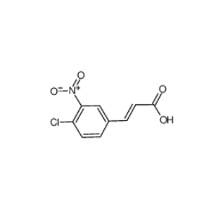 4-氯-3-硝基肉桂酸