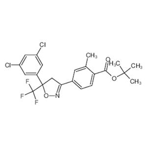 4-[5-(3,5-dichlorophenyl)-5-trifluoromethyl-4,5-dihydroisoxazol-3-yl]-2-methylbenzoic acid tert-butyl ester;  Fluralaner intermediate
