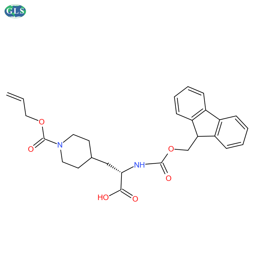 CAS#313052-03-8 Fmoc-L-2-amino-(1-Alloc)-4-Piperidinepropanoic Acid