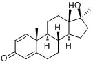 CAS:72-63-9_美雄酮的分子结构