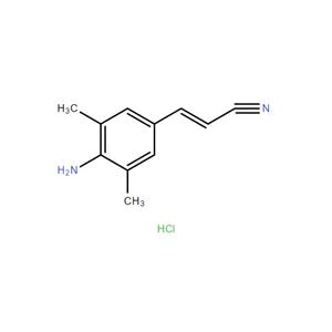 (E)-3-(4-氨基-3,5-二甲基苯基)丙烯腈盐酸盐