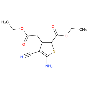 5-氨基-4-氰基-3-(2-乙氧基-2-氧代乙基)-2-噻吩甲酸乙酯