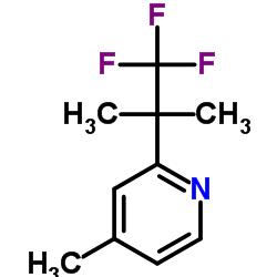 4-甲基-2-(1,1,1-三氟-2-甲基丙-2-基)吡啶 1378865-93-0