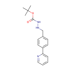 2-[4-(2-吡啶基)苄基]-肼羧酸叔丁酯