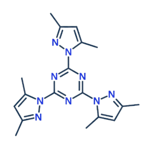 2,4,6-三(3,5-二甲基吡唑-1-基)-1,3,5-三嗪