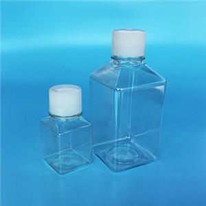 刻度方形血清瓶 无菌培养基方瓶 培养液分装试剂瓶
