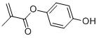 CAS # 31480-93-0, 2-Methyl-2-Propenoic Acid 4-Hydroxyphenyl Ester