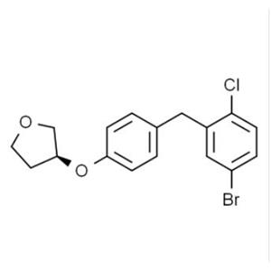 (3S)-3-[4-[(5-溴-2-氯苯基)甲基]苯氧基]四氢呋喃