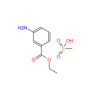 苯胺甲磺酸鹽名稱中文名3-氨基苯甲酸乙酯甲基磺酸鹽英文名tricaine