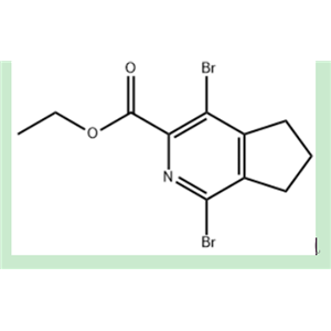 1,4-二溴-6,7-二氢-5H-环戊[c]吡啶-3-羧酸乙酯